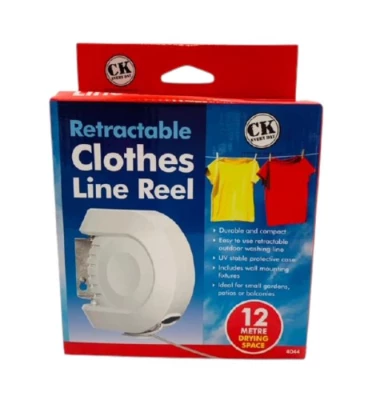 Best Retractable Clothes Line Reels 12Meter Drying Space | High Quality Cleaning Product Online - Product Image Best Retractable Clothes Line Reels 12Meter Drying Space | High Quality Cleaning Product Online - Product Image